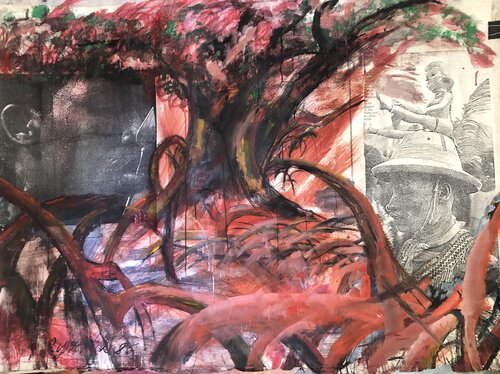 No title di Cynthia Ruffin Simon, Pittura in vendita su Singulart