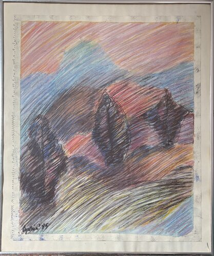 Collines du Tarn, France di Cynthia Ruffin Simon, Pittura in vendita su Singulart