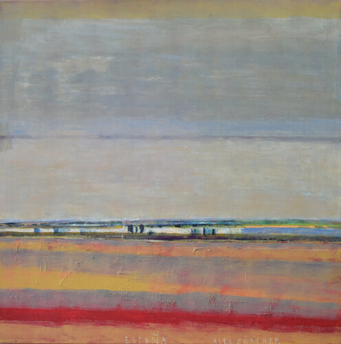 España II van Alex Zürcher, Schilderij te koop op Singulart