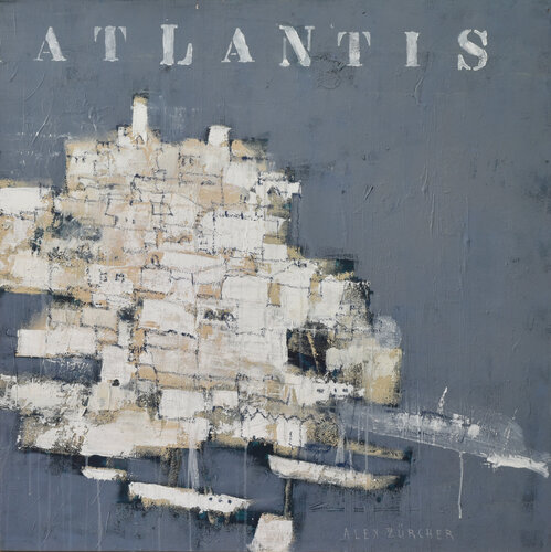 Atlantis van Alex Zürcher, Schilderij te koop op Singulart
