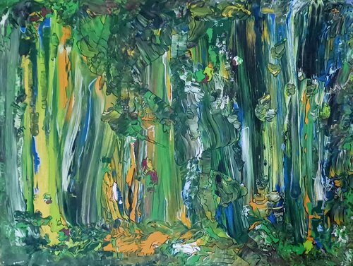 Sanctuary of Growth de Paul Brandwein, Pintura a la venta en Singulart
