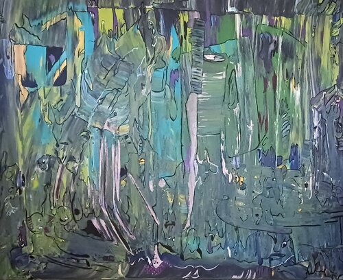 "You Can't Go This Way" di Paul Brandwein, Pittura in vendita su Singulart