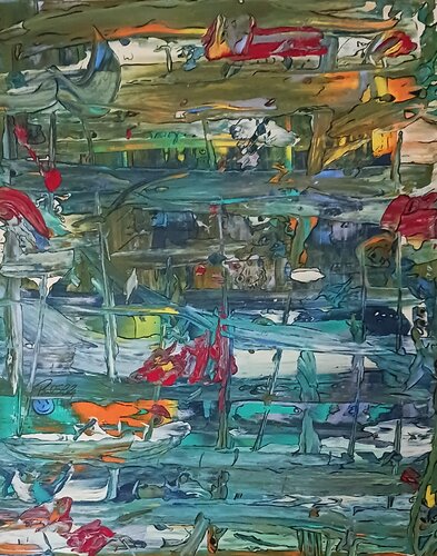 "The Back Room" de Paul Brandwein, Pintura a la venta en Singulart