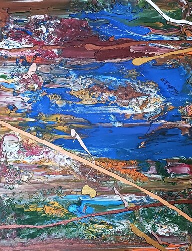 “Cartography of the Unbuilt” van Paul Brandwein, Schilderij te koop op Singulart