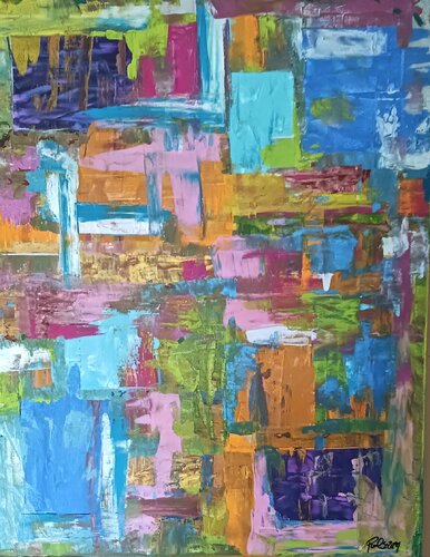 Internal Architecture: Variations in Balance by Paul Brandwein, Painting for Sale on Singulart