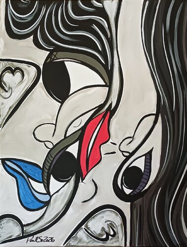 “The Third Between Us – Like This” by Paul Brandwein, 絵画 for Sale on Singulart