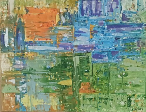 Internal Architecture: Open System par Paul Brandwein, Peinture en vente sur Singulart