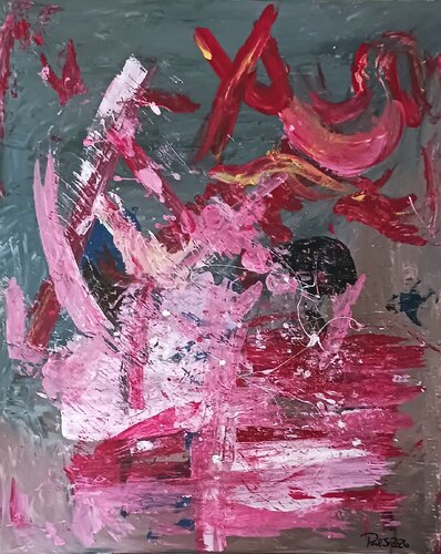 “The First Lesson — Like This” by Paul Brandwein, Painting for Sale on Singulart