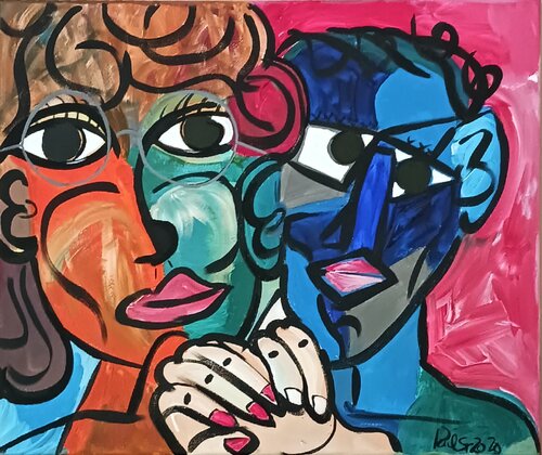 "The Space We Share" by Paul Brandwein, Painting for Sale on Singulart