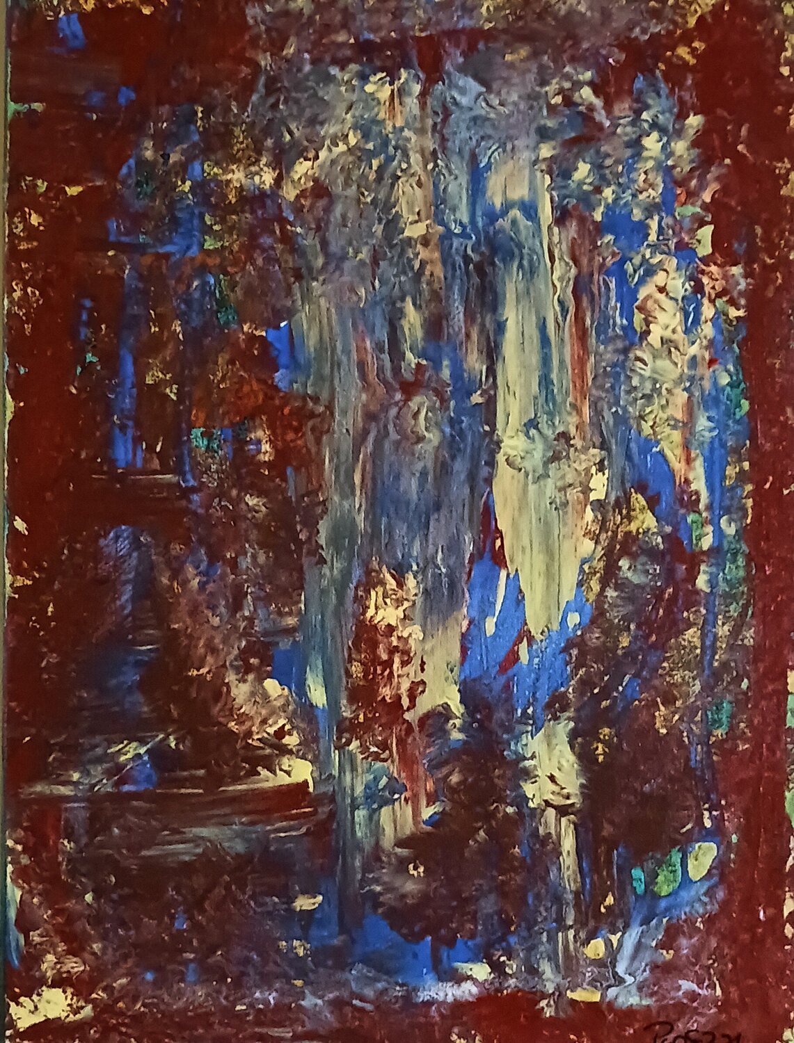 “When the Air Begins to Gather” Paul Brandwein Originalgemälde zu verkaufen
