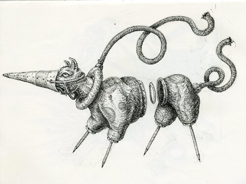 Denizens 3 van Brandon Sanderson, Werk op papier te koop op Singulart