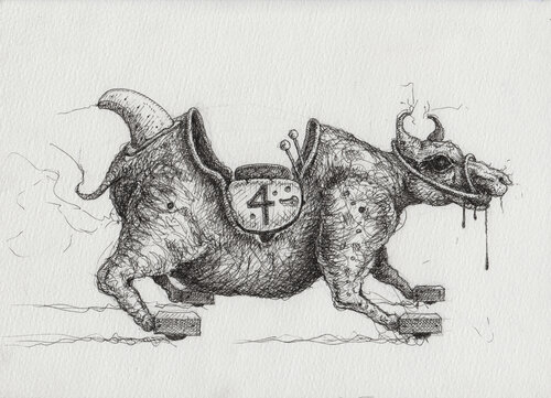 Denizens 9 van Brandon Sanderson, Werk op papier te koop op Singulart