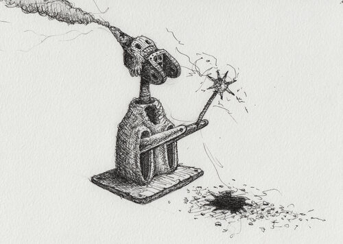 Denizens 17 de Brandon Sanderson, Obra en papel a la venta en Singulart