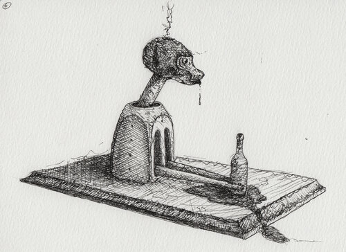 Denizens 18 van Brandon Sanderson, Werk op papier te koop op Singulart