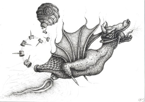 Denizens 41 van Brandon Sanderson, Werk op papier te koop op Singulart