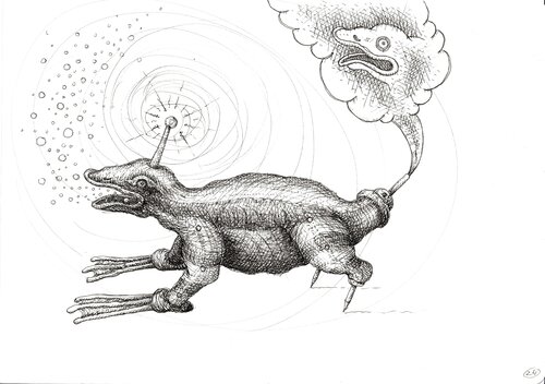 Denizens 46 de Brandon Sanderson, Obra en papel a la venta en Singulart