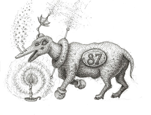 Denizens 47 van Brandon Sanderson, Werk op papier te koop op Singulart