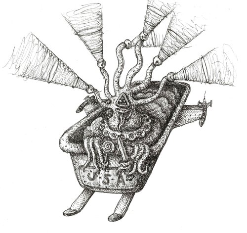 Denizens 32 by Brandon Sanderson, Work on Paper for Sale on Singulart