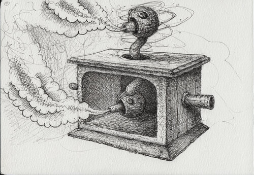 Denizens 35 de Brandon Sanderson, Obra en papel a la venta en Singulart