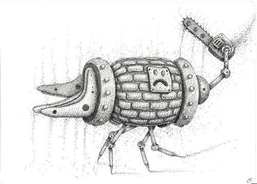 Denizens 62 by Brandon Sanderson, Work on Paper for Sale on Singulart