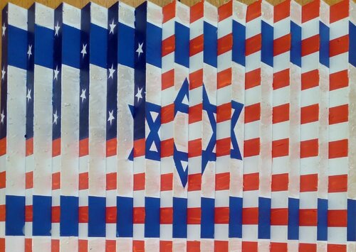 Flags (little) de Eli Cohen, Otros medios a la venta en Singulart