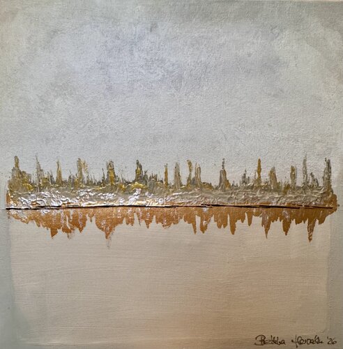 Struktur 1 di Bettina Hervatin, Pittura in vendita su Singulart