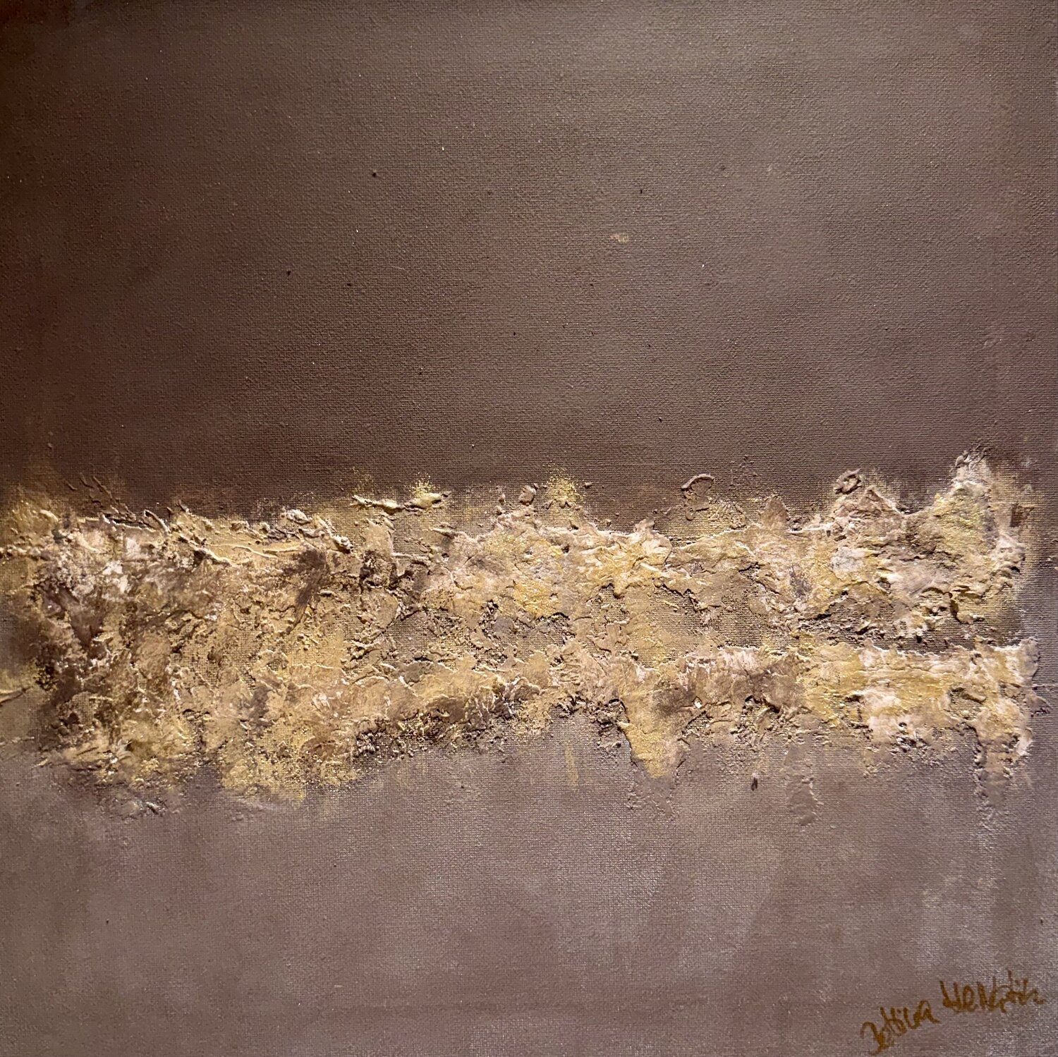 Signature Gold Line Bettina Hervatin Pintura original en venta