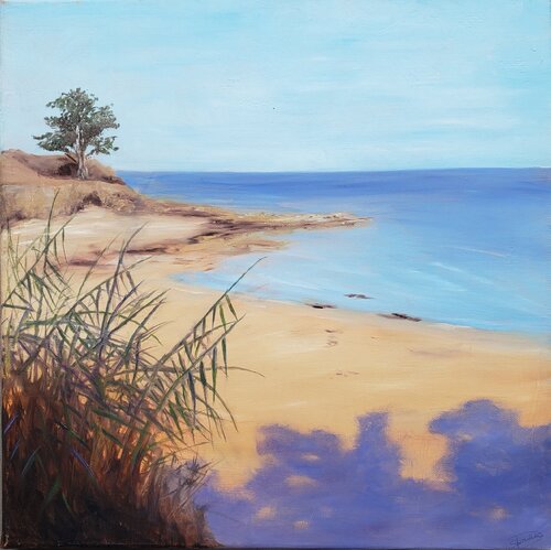 Soleil à Pénestin  (Tréhiguier) by Thérèse SORIANO, Painting for Sale on Singulart