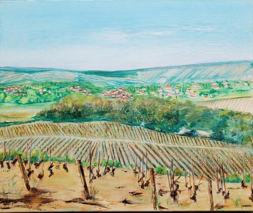 Chablis by Thérèse SORIANO, Painting for Sale on Singulart