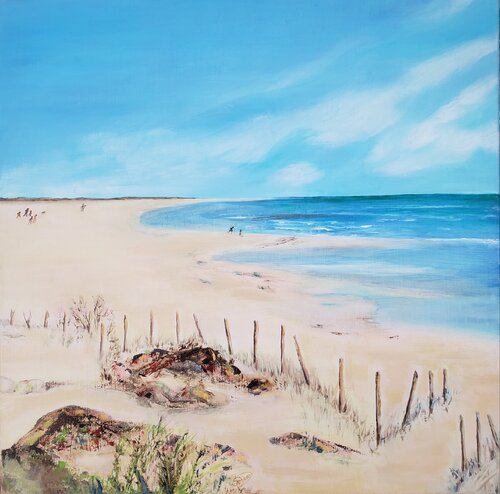 Lumière de sable von Thérèse SORIANO, Malerei kaufen auf Singulart