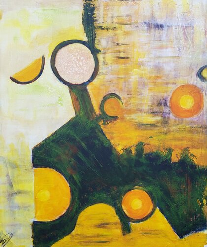 Engrenage van Thérèse SORIANO, Schilderij te koop op Singulart