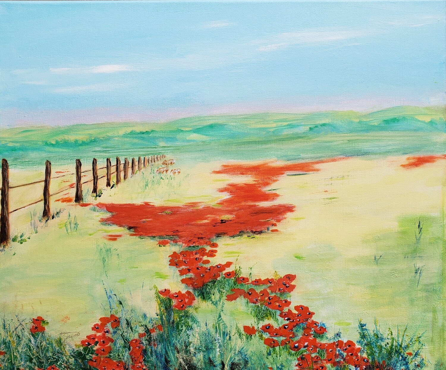 Coquelicots 2 Thérèse SORIANO