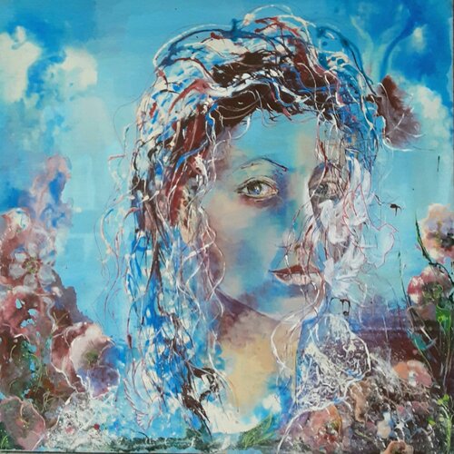 Fille de l'air von Annie Decaëns, Malerei kaufen auf Singulart