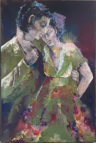 Jumeaux von Annie Decaëns, Malerei kaufen auf Singulart