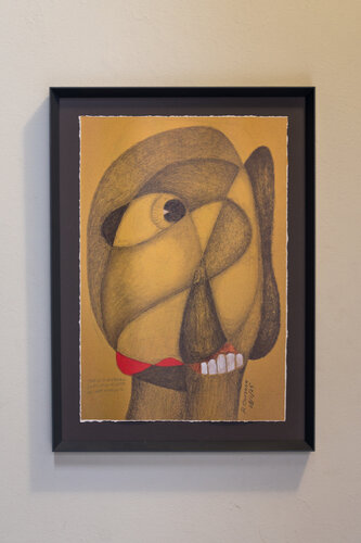 Mio zio Andrea, dopo una sciata in Artavaggio von Raffaele Carsana, Zeichnungen kaufen auf Singulart