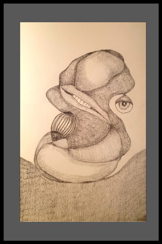 Rina la rana dal bel sorriso, vuol diventare grossa come il bue ma rischia di scoppiare by Raffaele Carsana, Drawing for Sale on Singulart