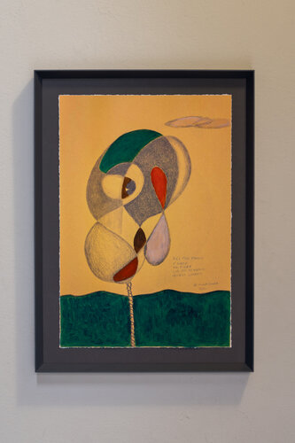 Nel mio prato è nato un fiore un po strano quasi umano by Raffaele Carsana, Drawing for Sale on Singulart
