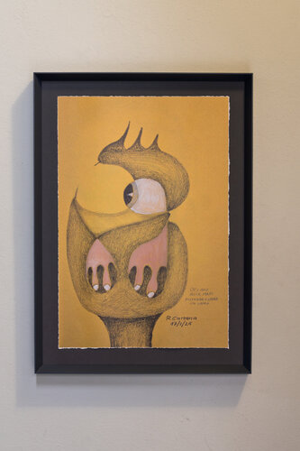 Occhio alle mani, potrebbe essere un ladro by Raffaele Carsana, Work on Paper for Sale on Singulart