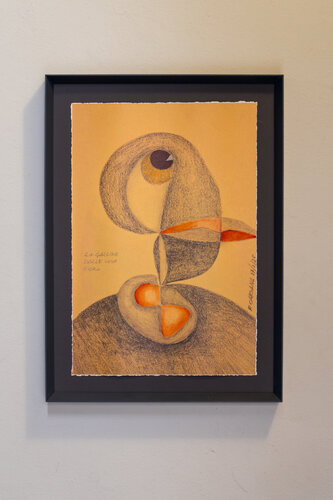 La gallina dalle uova d'oro by Raffaele Carsana, Drawing for Sale on Singulart