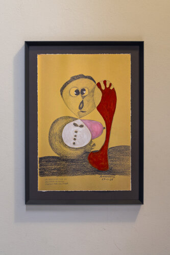 Un amico (a) che mi salutava quando partivo per militare von Raffaele Carsana, Zeichnungen kaufen auf Singulart