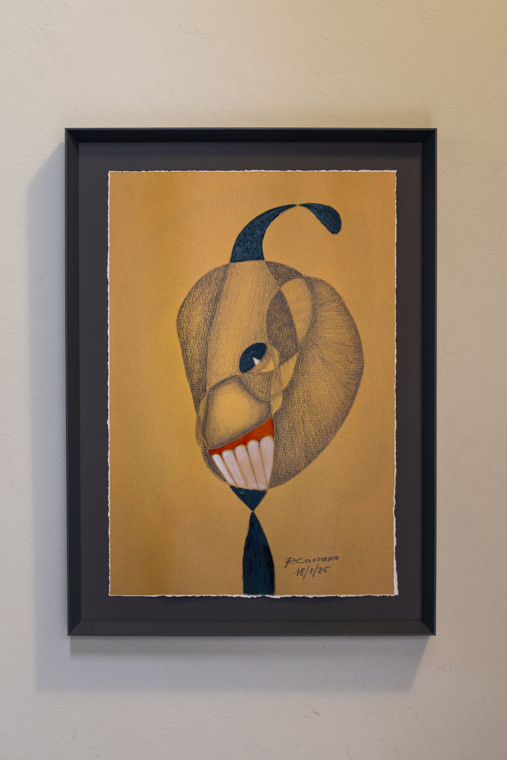 Reclame di dentifricio Raffaele Carsana Disegno in vendita