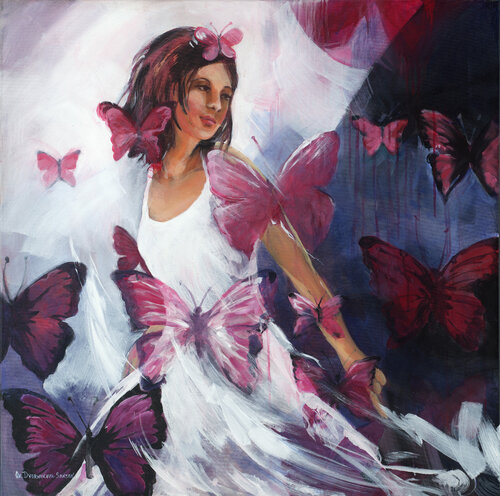 "Vers une nouvelle vie" by Oxana Sanson, Painting for Sale on Singulart