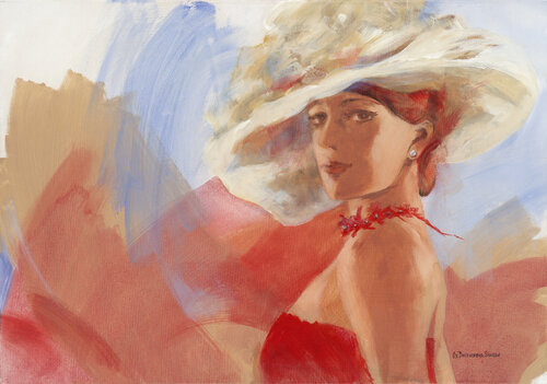 « Vent du changement » by Oxana Sanson, Painting for Sale on Singulart