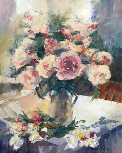 «Fraîcheur du Matin» by Oxana Sanson, Painting for Sale on Singulart