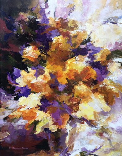 «Éclat d’Été» by Oxana Sanson, Painting for Sale on Singulart