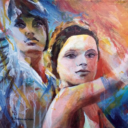 «Avant l’entrée en scène» by Oxana Sanson, Painting for Sale on Singulart