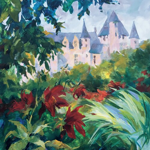 «Histoires du jardin du Rivau» di Oxana Sanson, Pittura in vendita su Singulart