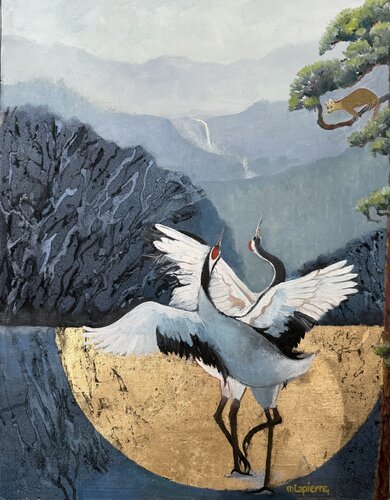 la promesse de l'aube de Martine Lapierre, Pintura a la venta en Singulart