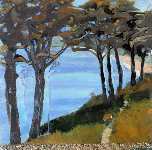 L'esprit des arbres di Martine Lapierre, Pittura in vendita su Singulart