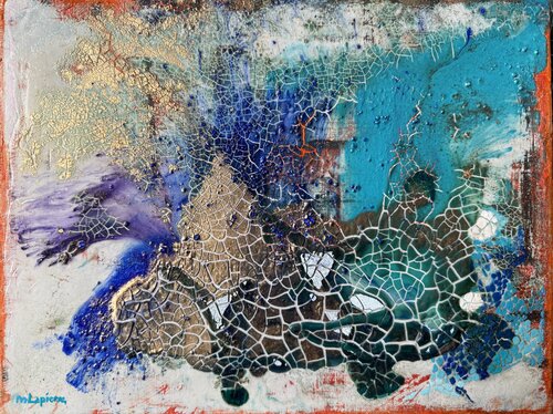 Terres rares by Martine Lapierre, Painting for Sale on Singulart